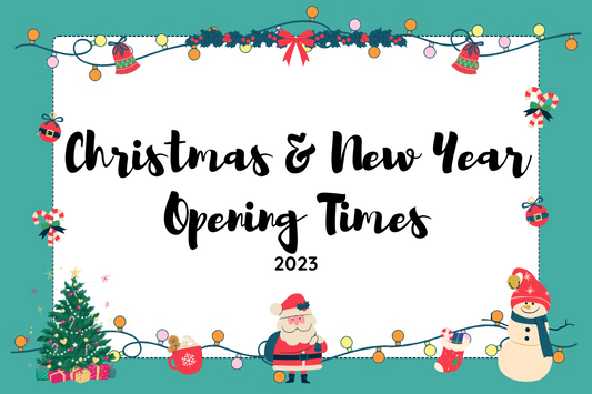 2023 Christmas & New Years Store Opening Times