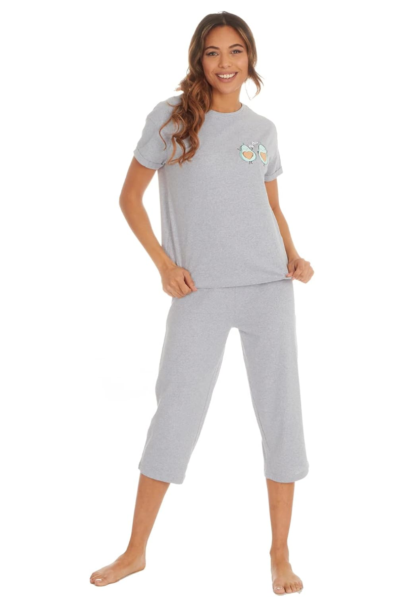 Ladies cropped pyjamas sets sale