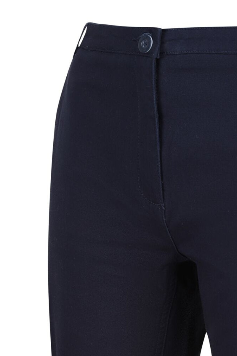 Famous Label Women's Bayla Capri Casual Trousers Navy