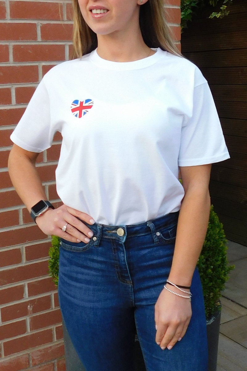 Coronation Heart Print T-Shirt