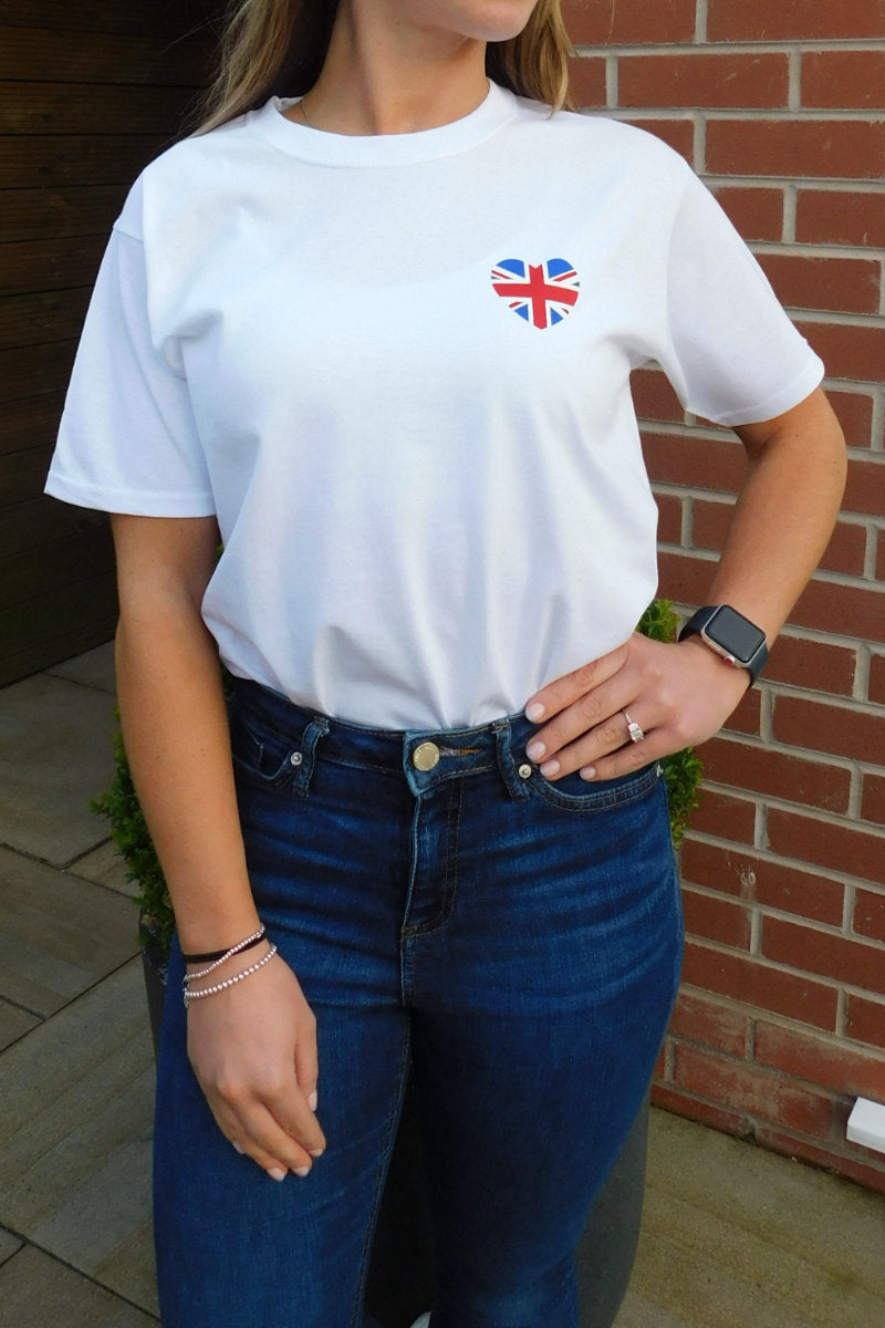 Coronation Heart Print T-Shirt