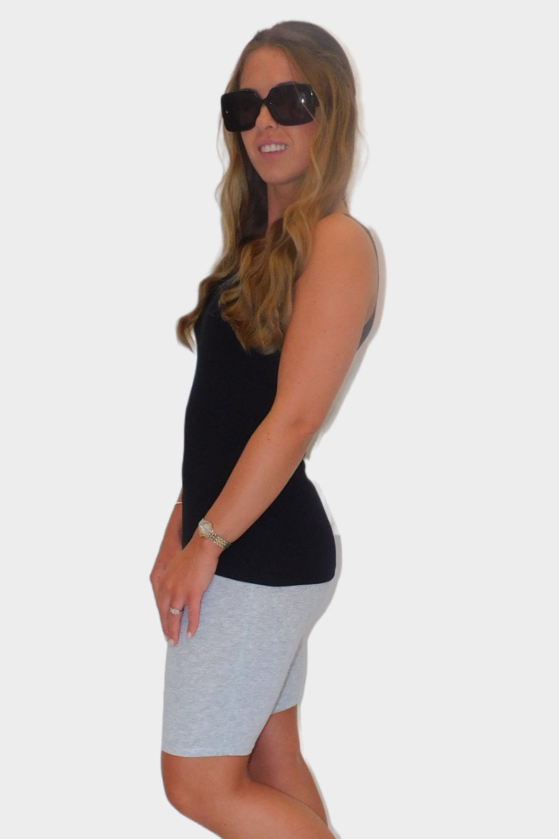 Grey Ladies Cycling Shorts
