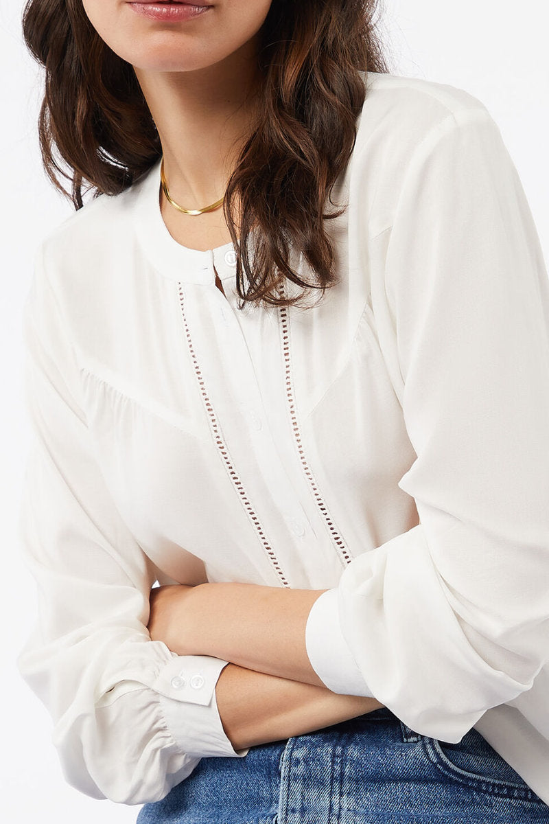 Famous Label Ladies Blouse White