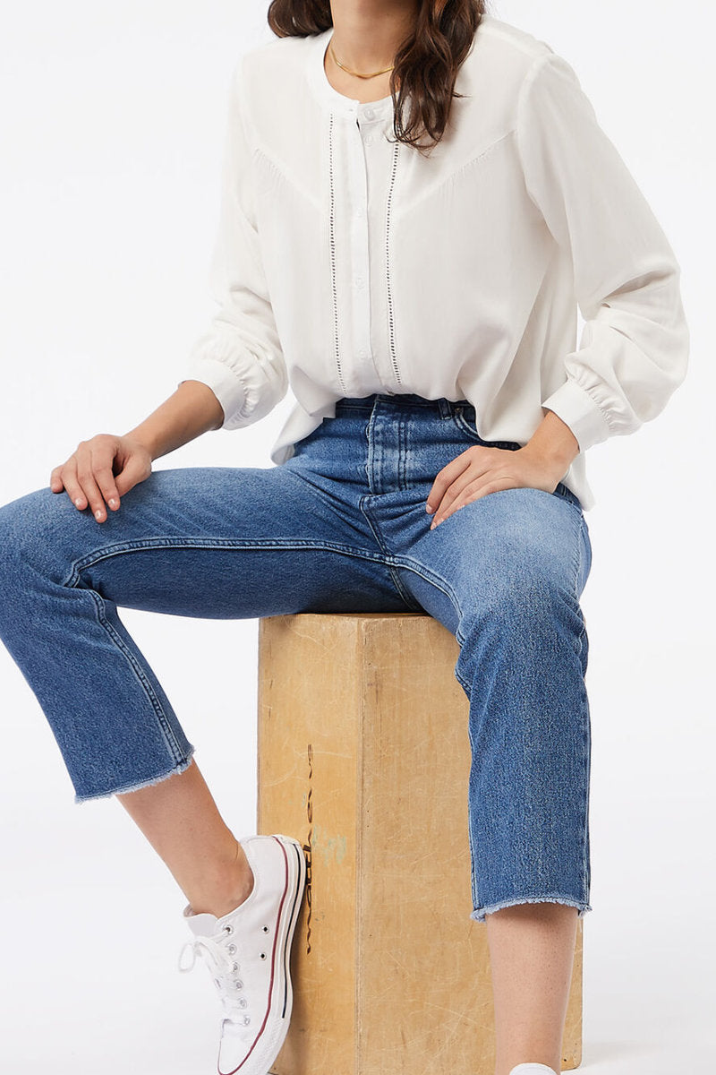 Famous Label Ladies Blouse White