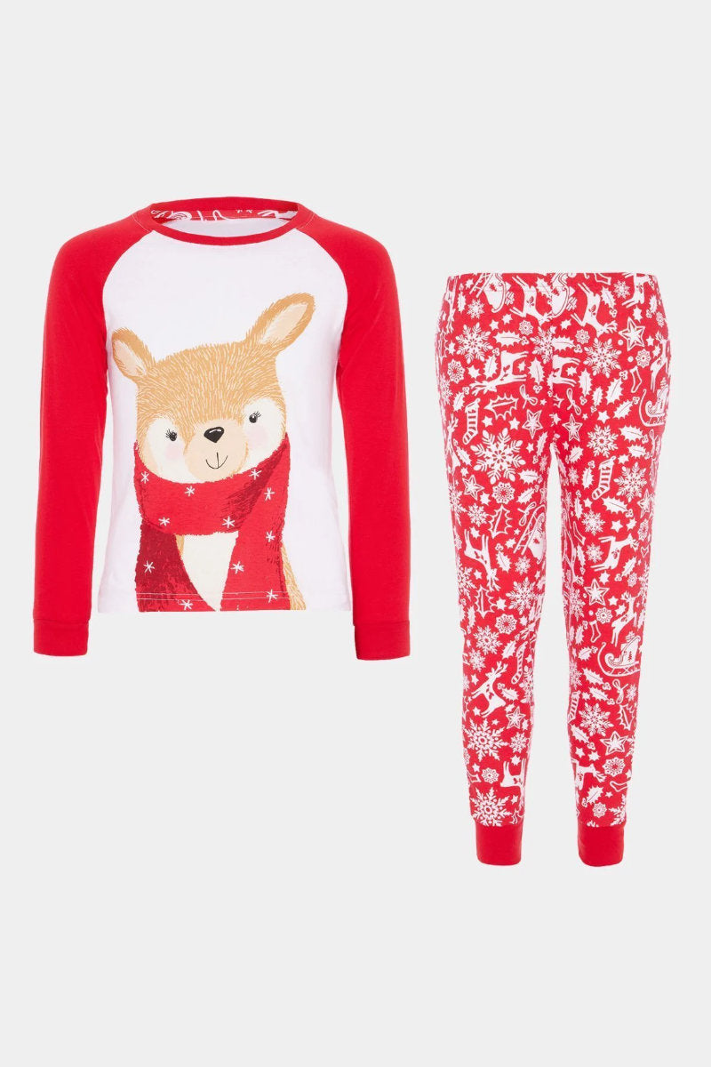 Kids Avon Reindeer Christmas Pyjamas