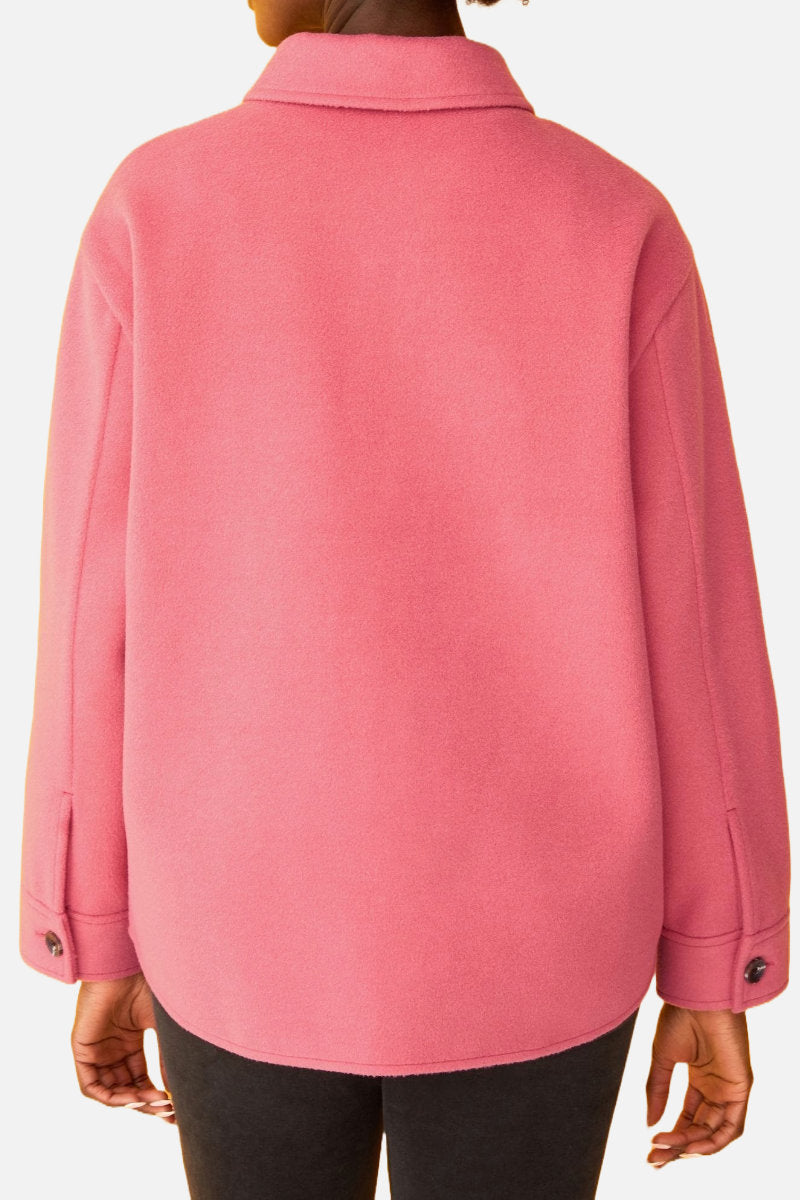 Ex Store Ladies Shacket Pink