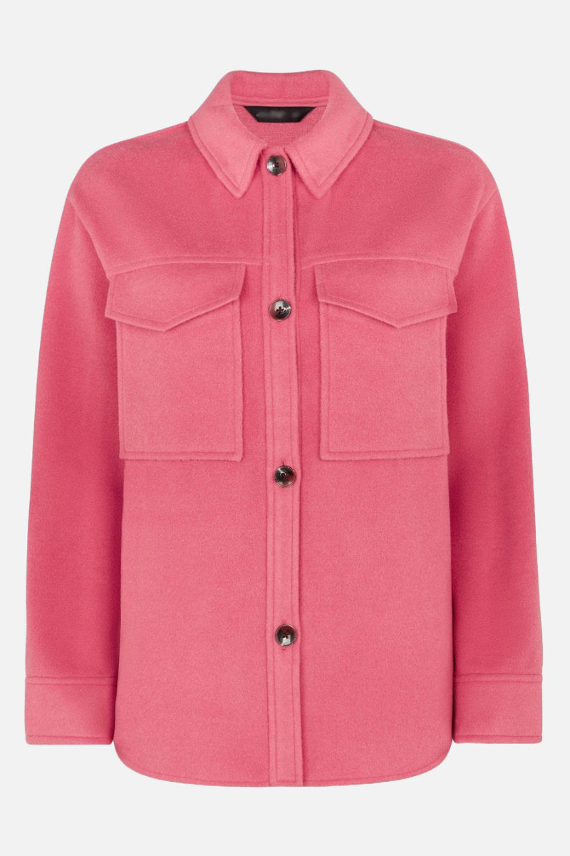 Ex Store Ladies Shacket Pink