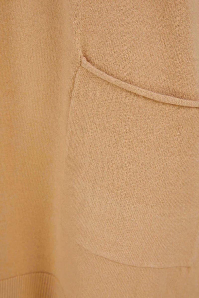 Ninette 2PC Jersey Knit Lounge Set Nougat Nut