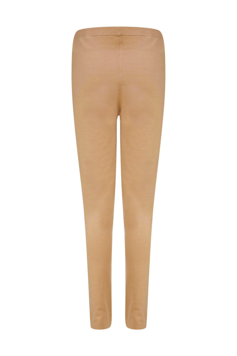 Ninette 2PC Jersey Knit Lounge Set Nougat Nut