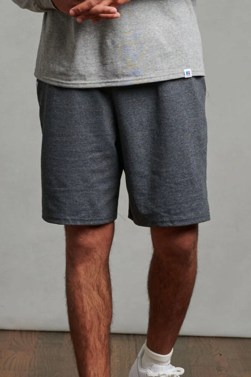 Men's Russell Athletic Cotton Shorts Dark Grey