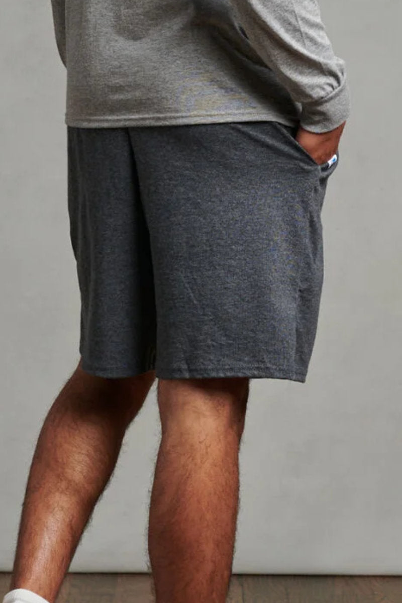 Men's Russell Athletic Cotton Shorts Dark Grey