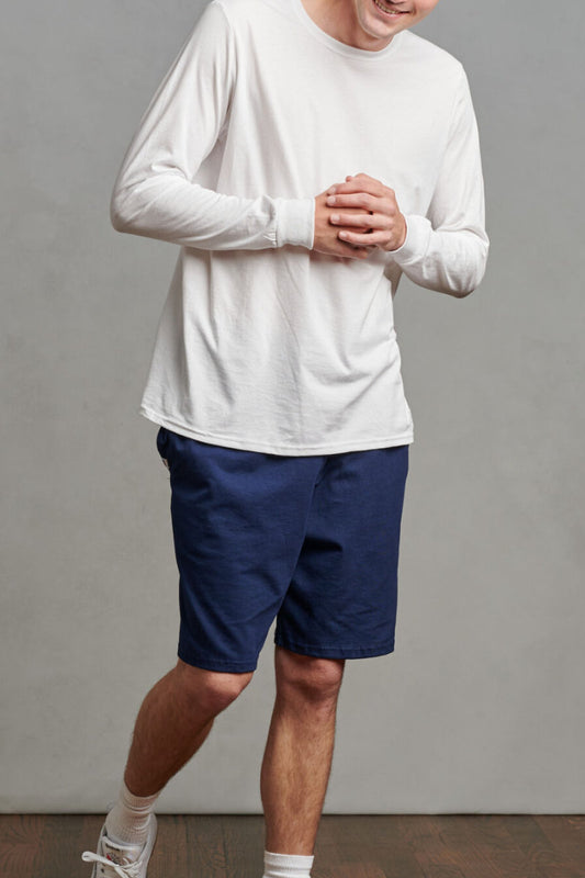 Men's Russell Athletic Cotton Shorts Navy