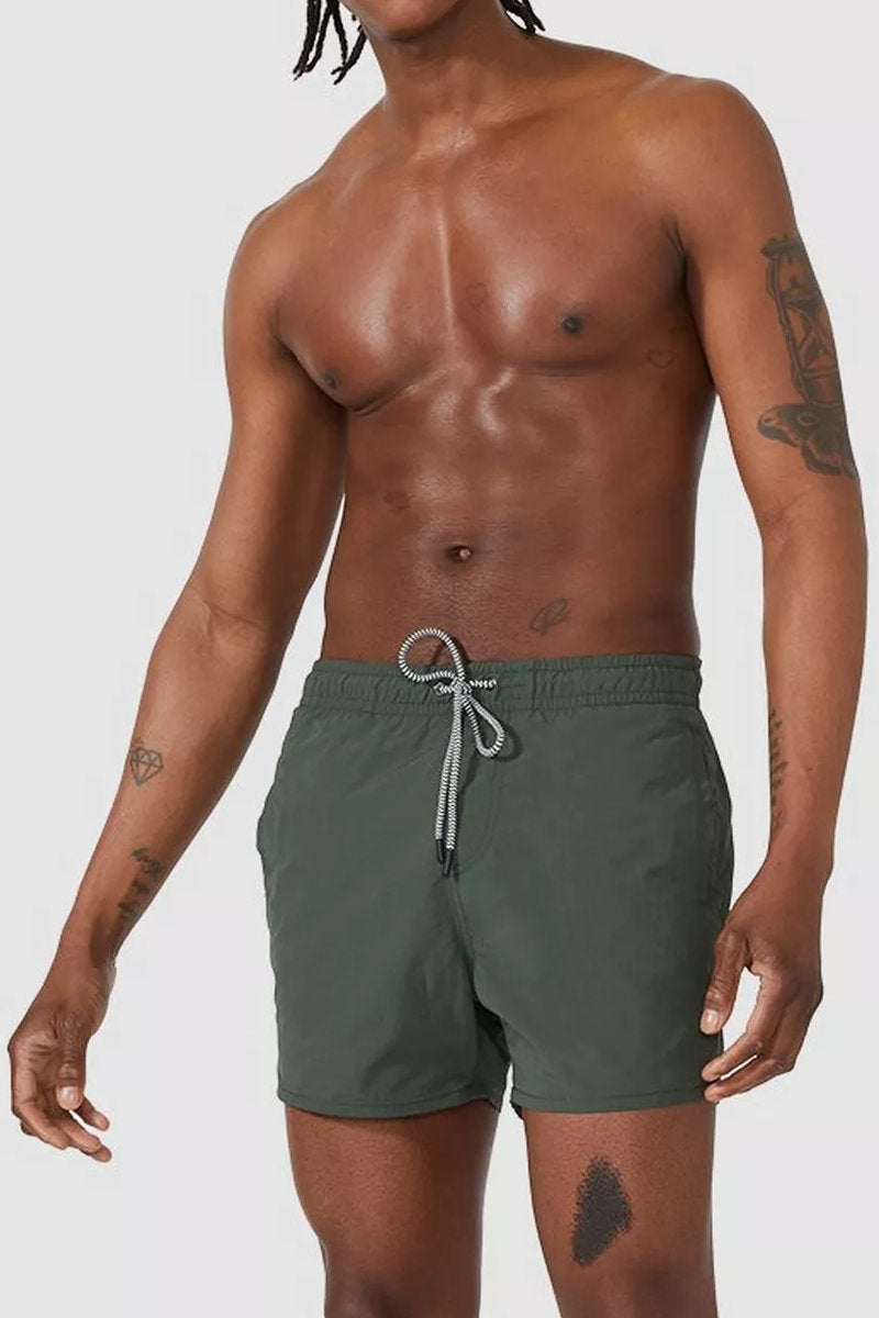 ExRed Herring Men's Khaki Swim Shorts Shush