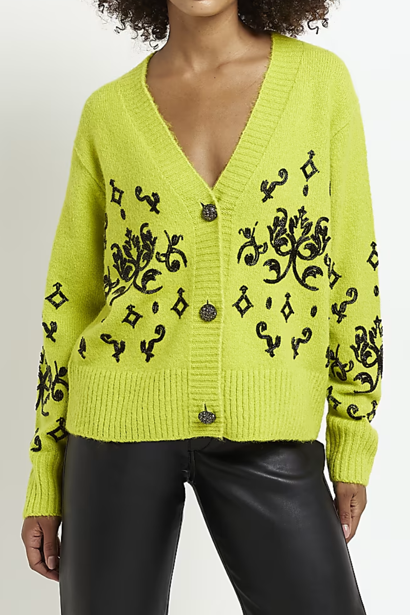 Beaded cardigans sales