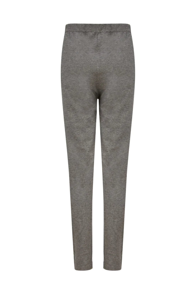 Fonteyn Star Motif Jersey Knit Lounge Set with Hood Charcoal