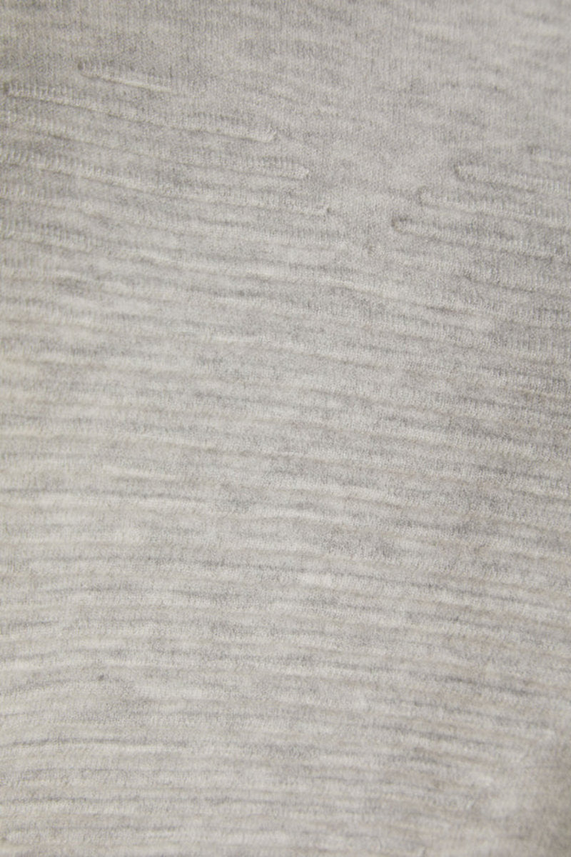 Darcey Love Heart Jersey Knit Lounge Set Silver Marl