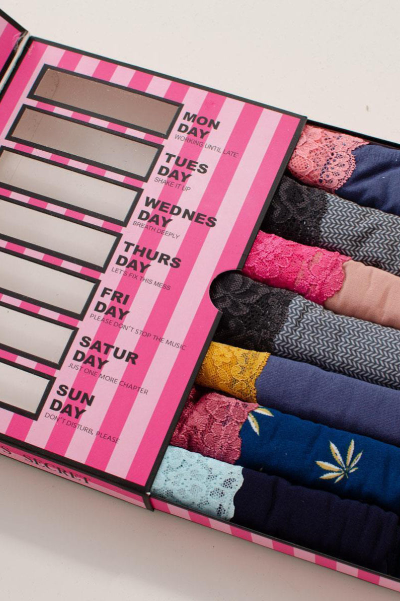 Ex Victoria's Secret 7 Pack Briefs
