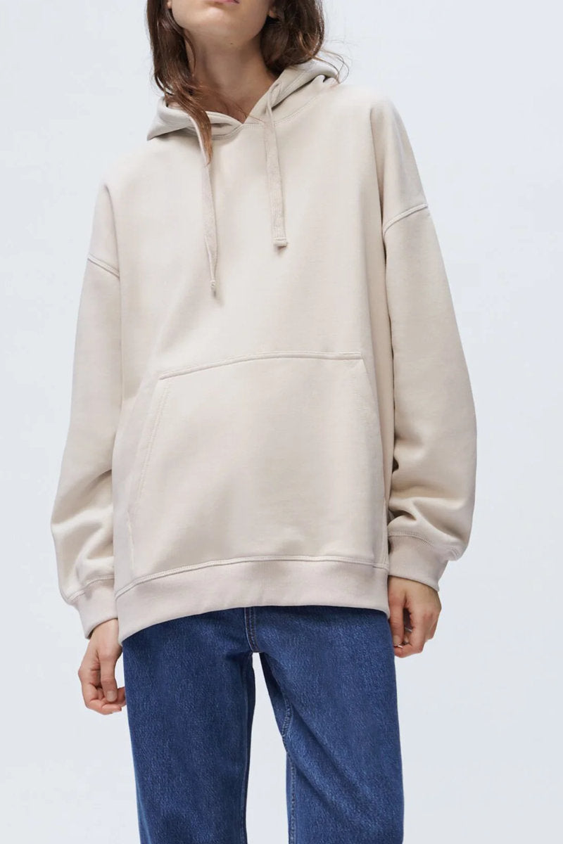Ex Zara Oversized Stone Hoodie - Main Image