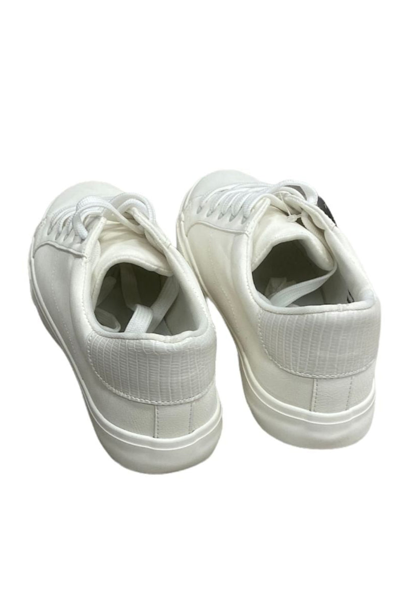 Dorothy Perkins Wide Fit White Training Shoe
