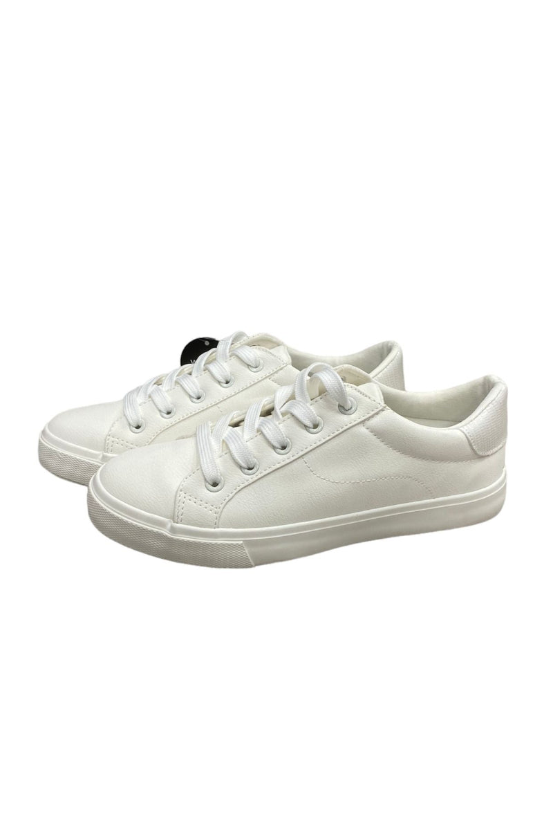 Dorothy Perkins Wide Fit White Training Shoe