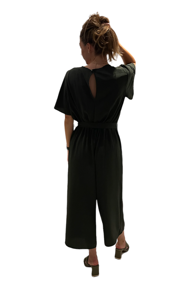 Famous Store Green Jumpsuit