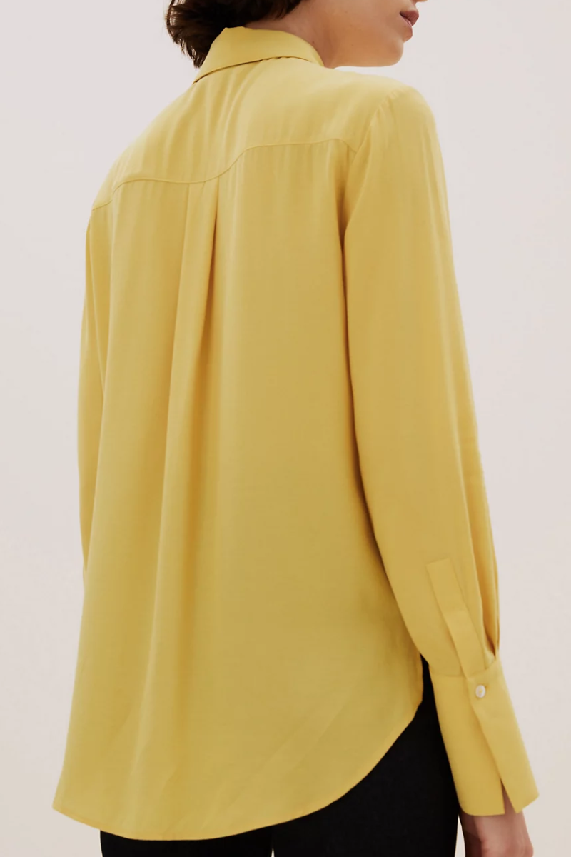 Famous Store Ochre Yellow Shirt