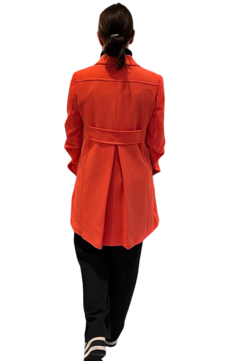 Famous Store Peter Pan Collar Tailored Coat