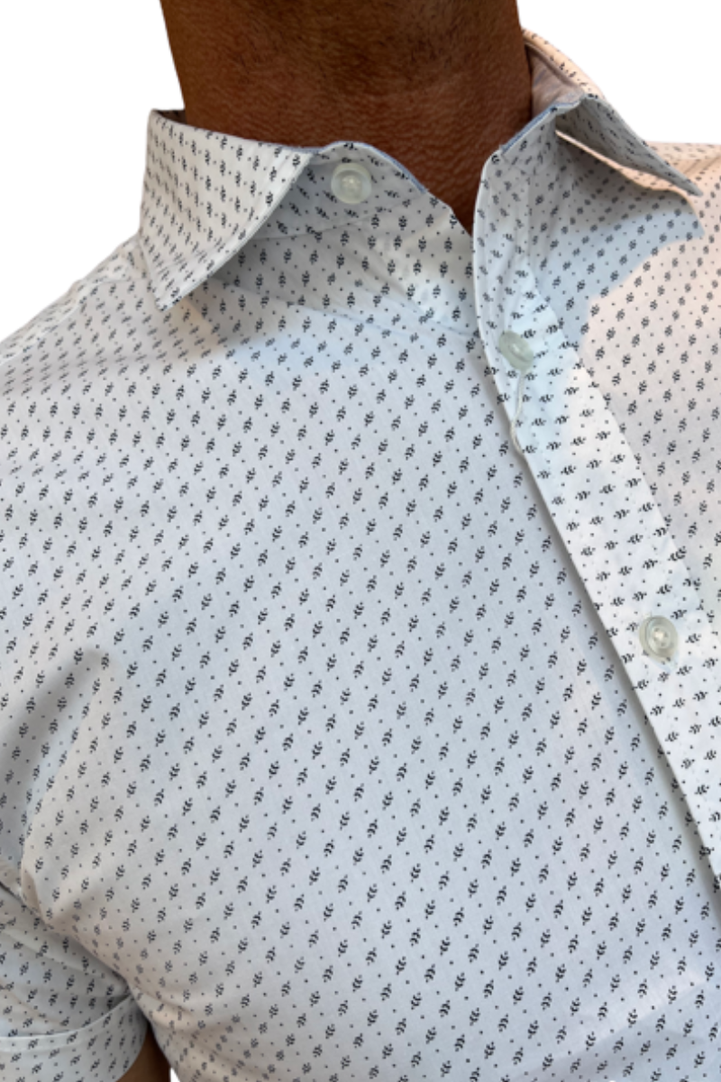 Men's Printed Short Sleeved Shirt