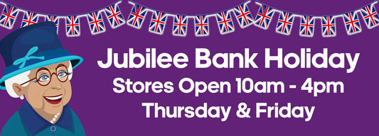 Jubilee Bank Holiday Opening Times