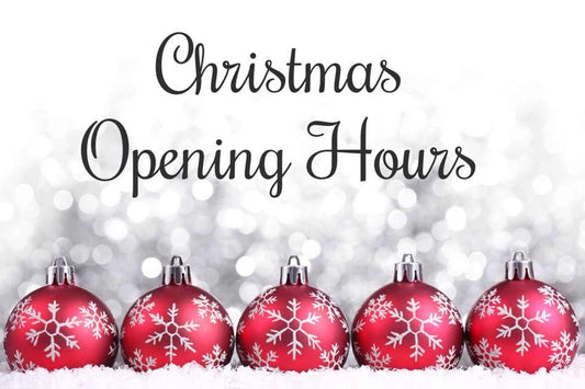 2022 Christmas & New Year Store Opening Times