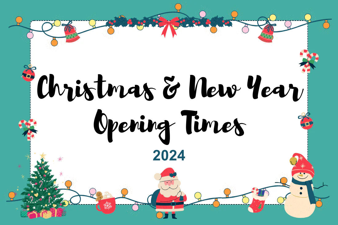 2024 Christmas & New Year Store Opening Times – Shush