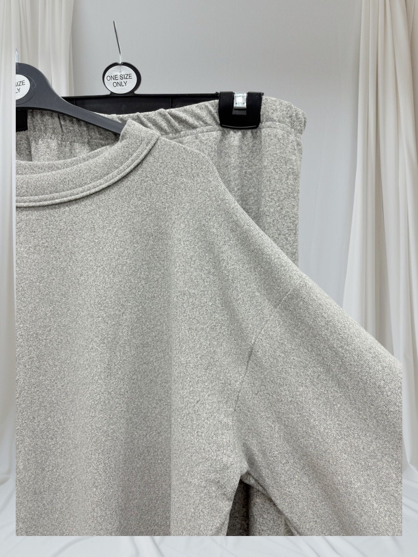 Grey Super Soft Lounge Set
