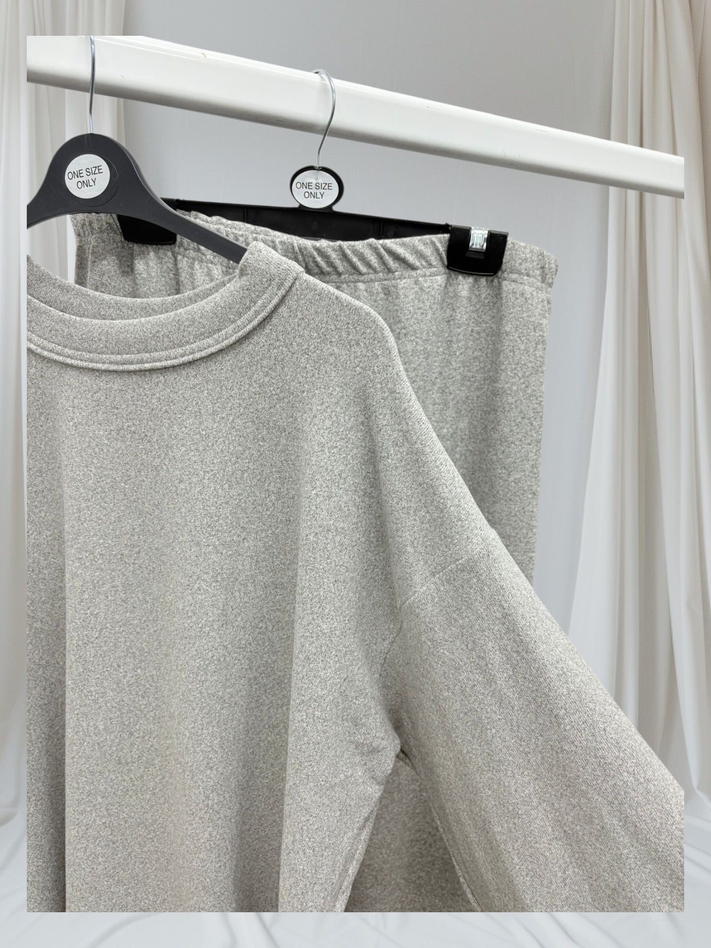 Grey Super Soft Lounge Set