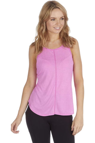 Active Racer Back Yoga Vest Tank Top Pink