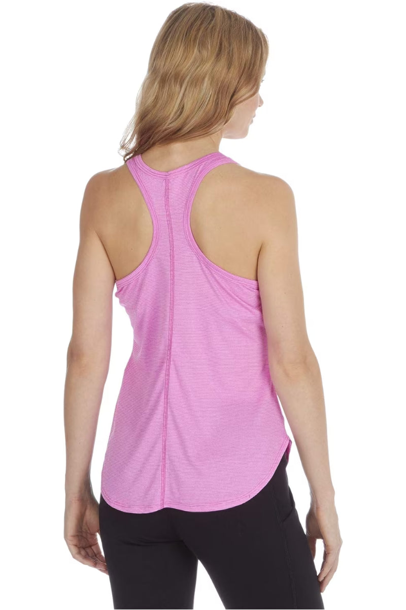 Active Racer Back Yoga Vest Tank Top Pink