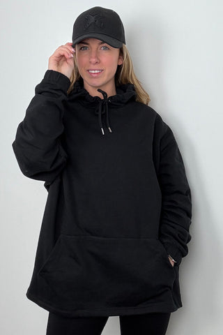 Ex Asos Ladies Black Hoodie