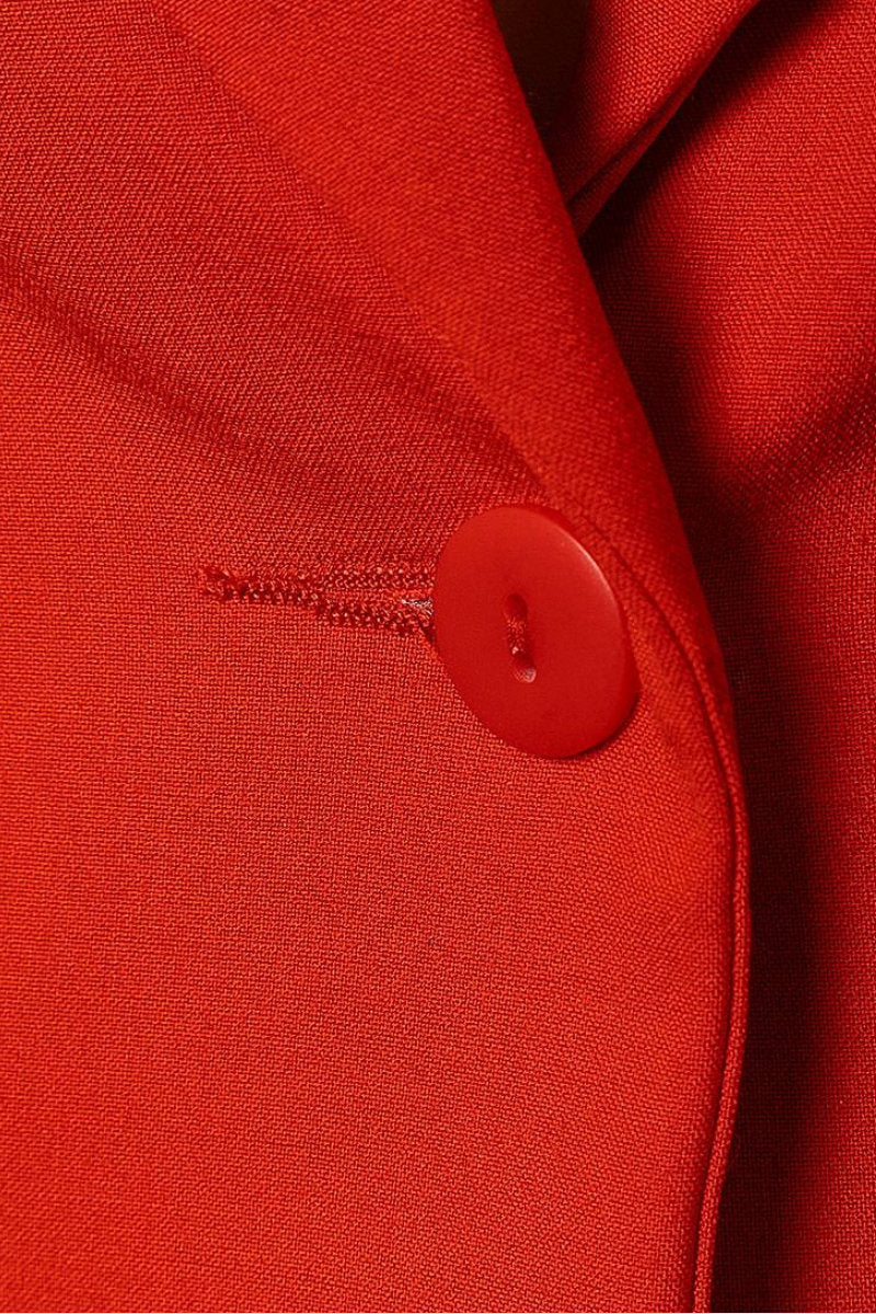 Camaieu Ladies Smart Tailored Blazer Red