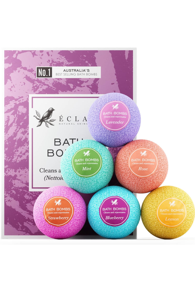 Eclat Skincare 6pc Bath Bomb Set
