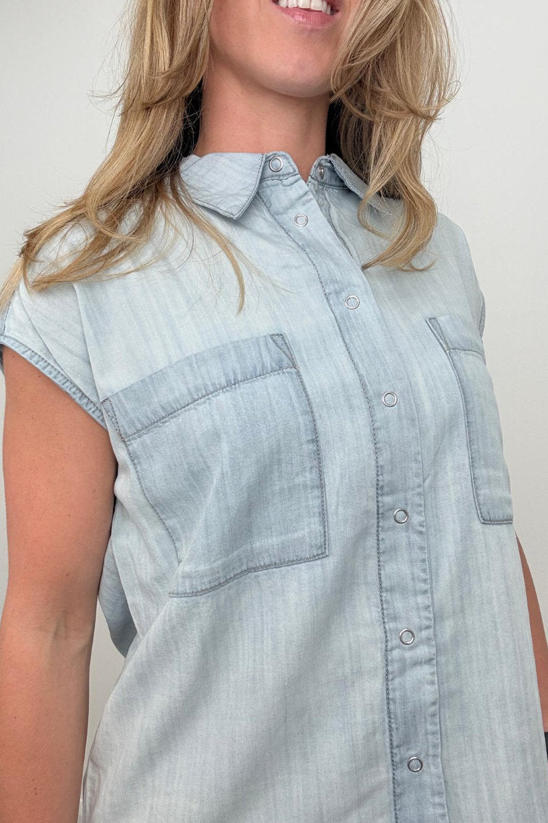 Ex F&F Chambray Shorts