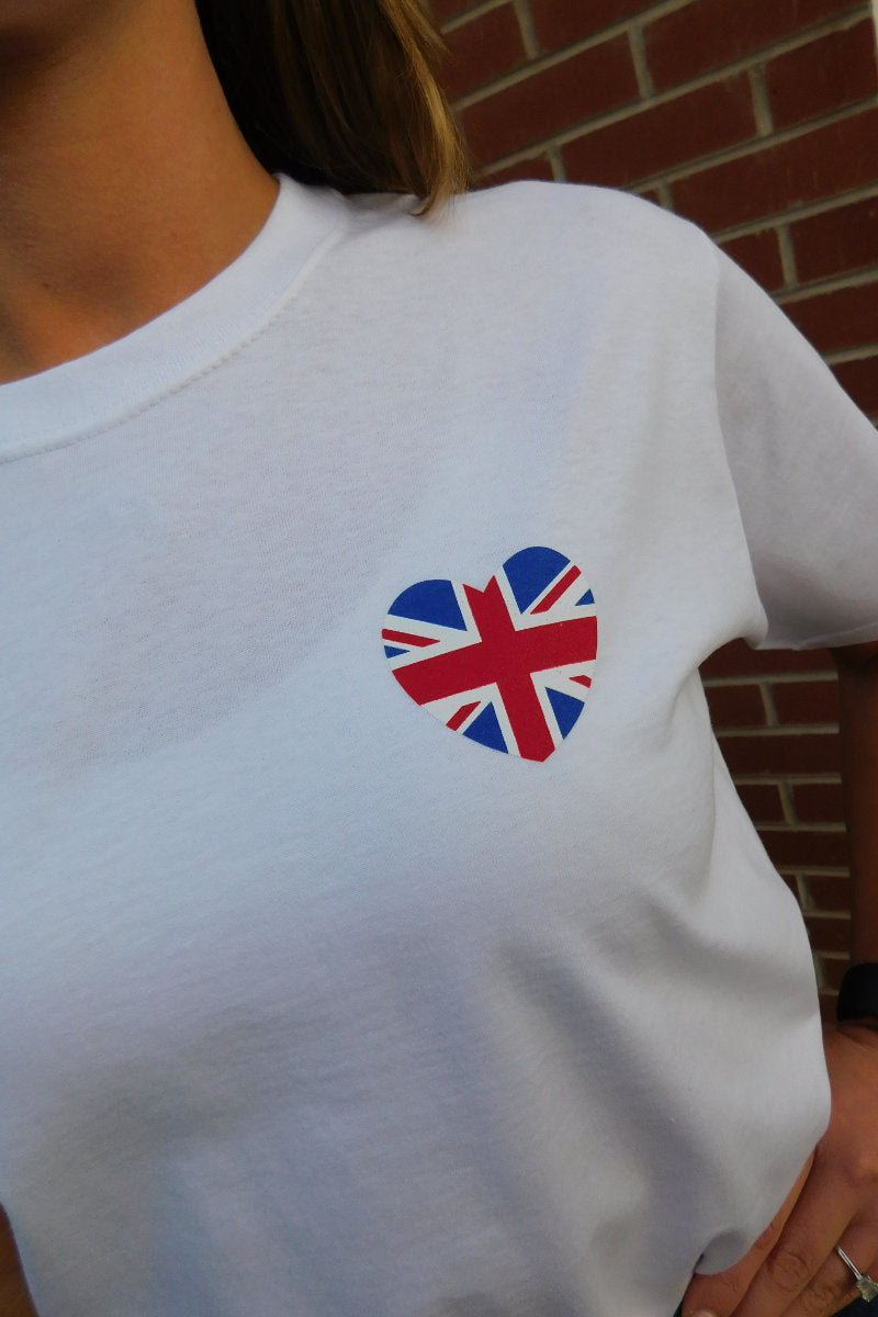 Coronation Heart Print T-Shirt