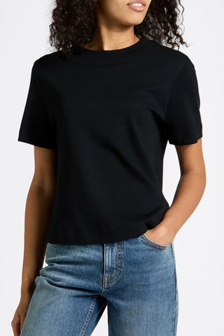 Ex Dunnes Stores Woman's Black T-Shirt