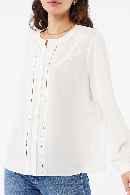 Famous Label Ladies Blouse White