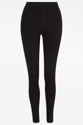 Famous Store High Waisted Black Jegging