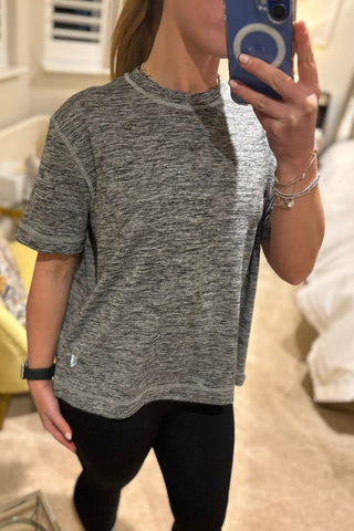 Ex George Grey Textured Active Top