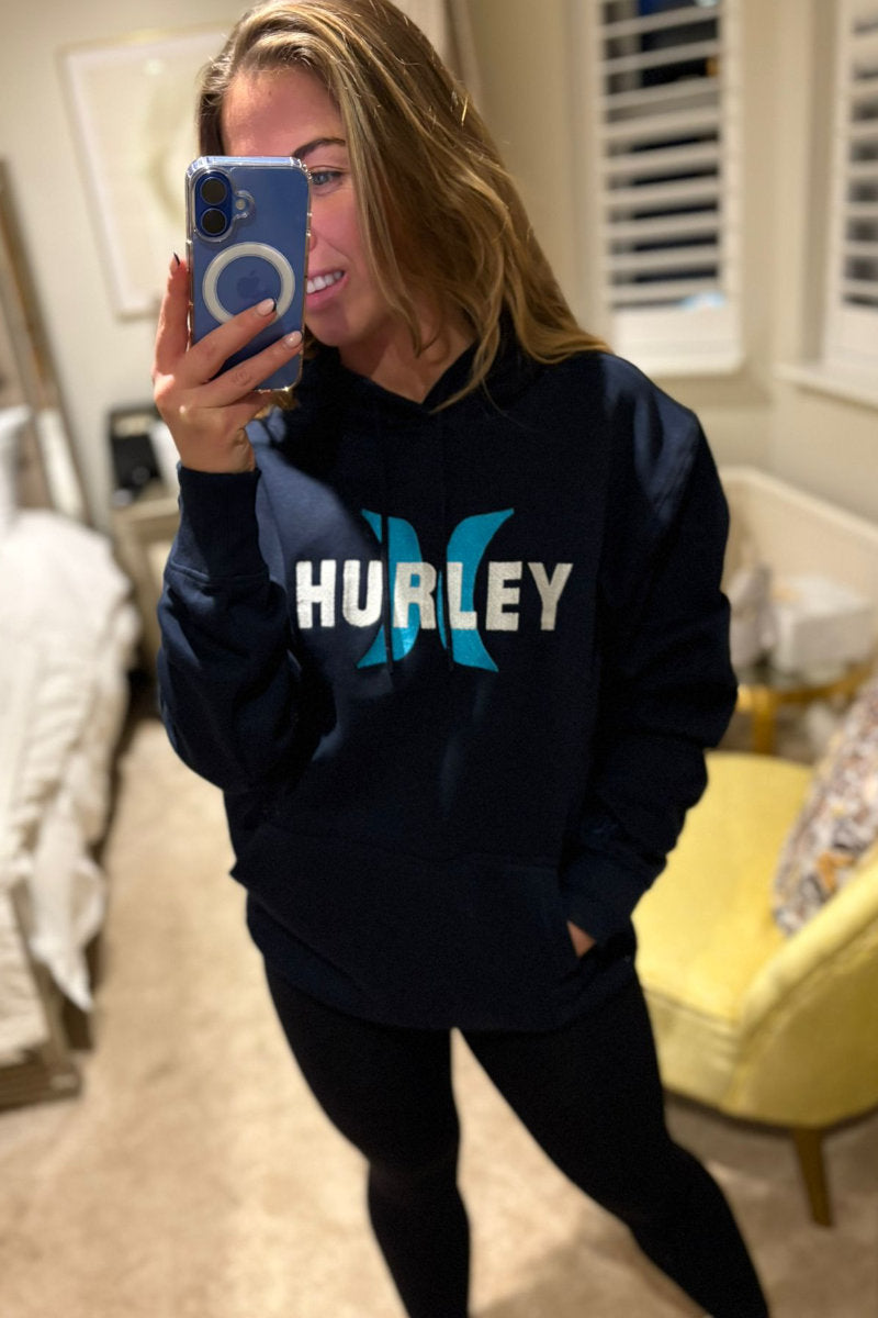 Hurley Statement Signature Logo Hoodie