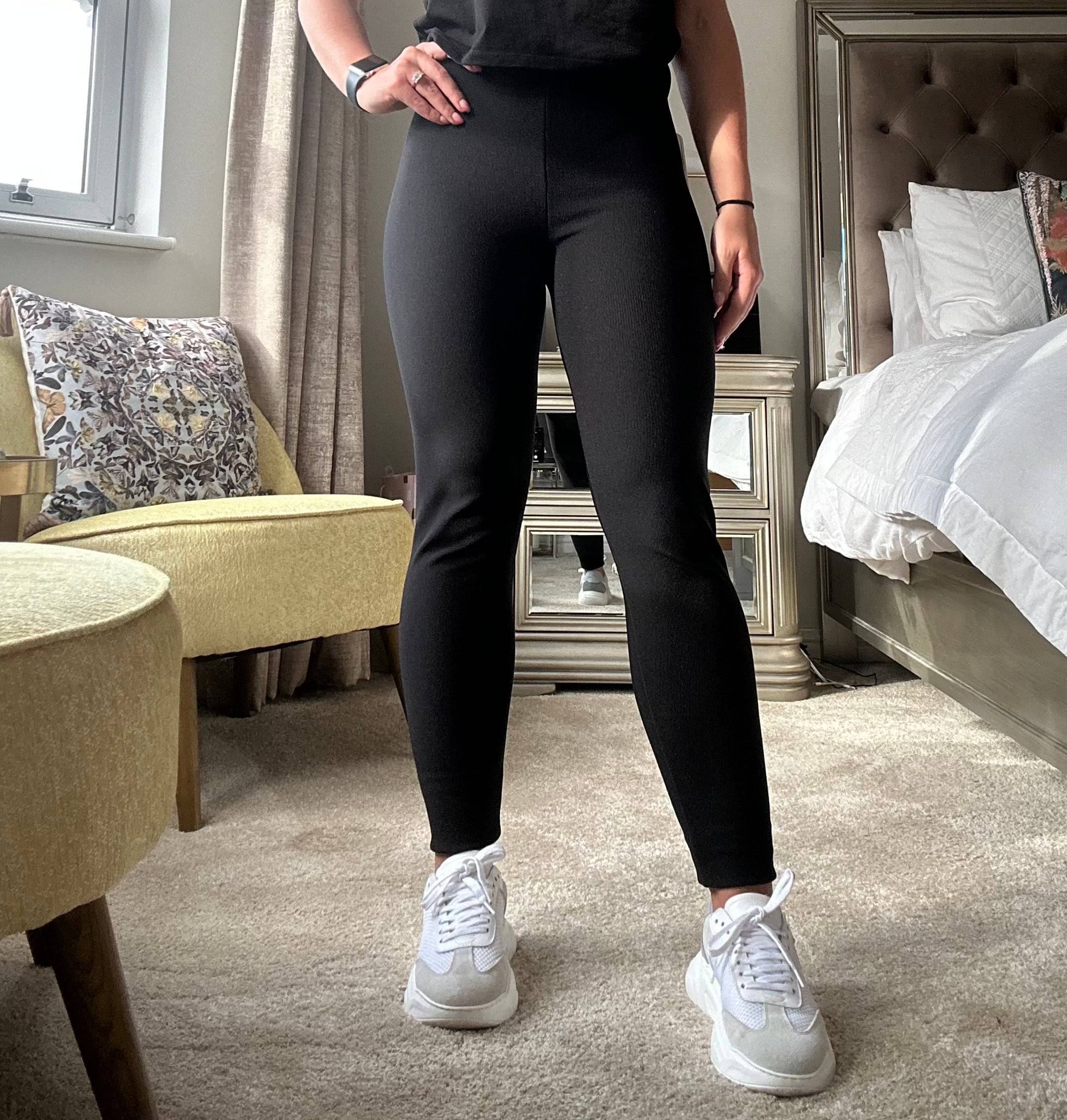 MFQ ODB Black Ribbed Leggings – MFQglobal