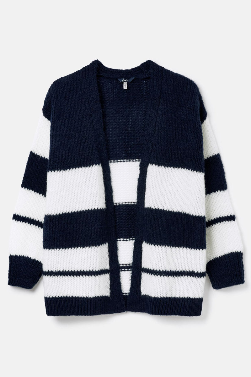 Joules top navy cardigan