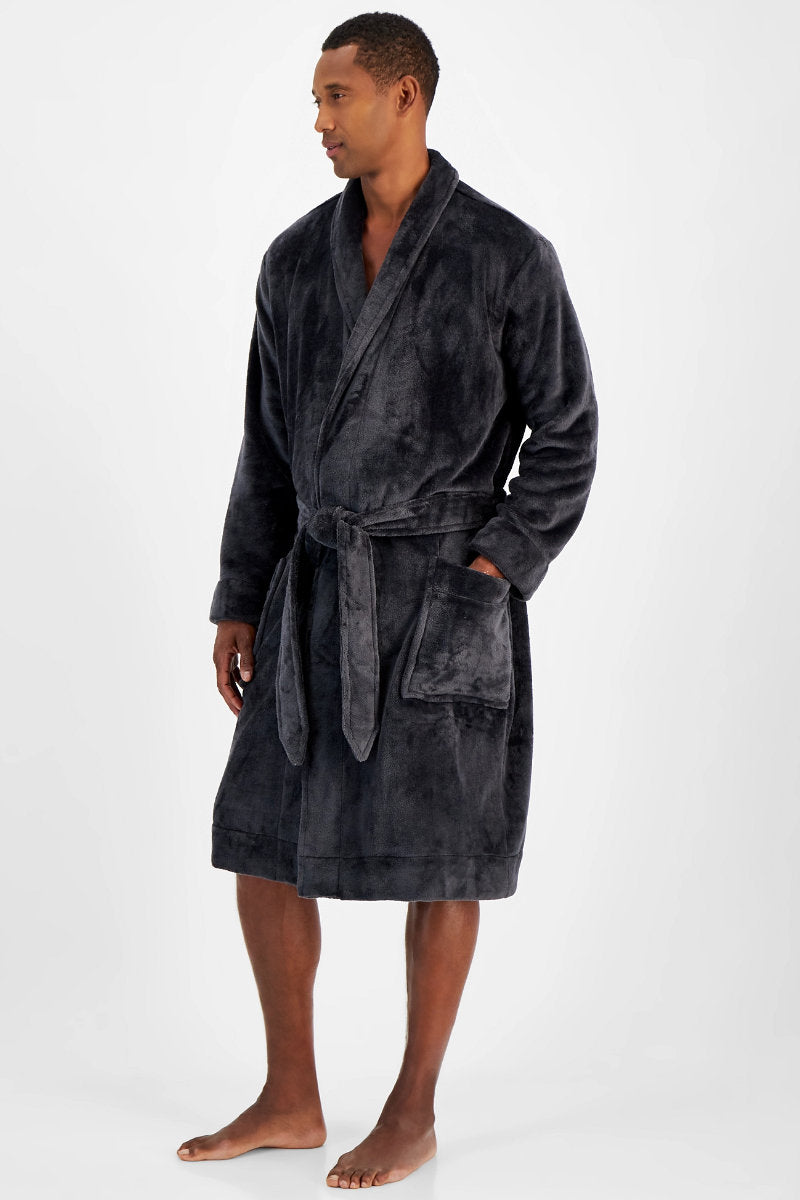 Macys Club Room Men's Plush Pyjama Robe