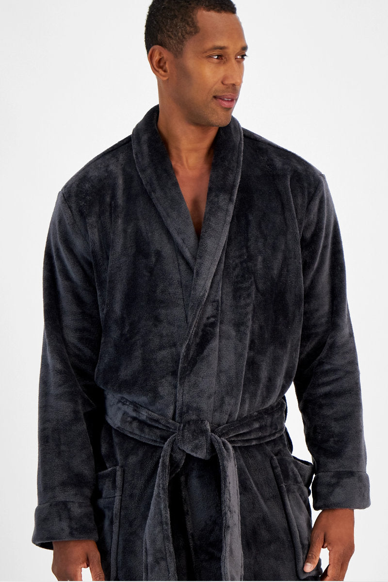 Macys Club Room Men's Plush Pyjama Robe