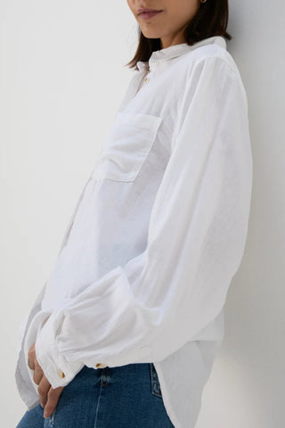 Ex Store Off White Linen Shirt